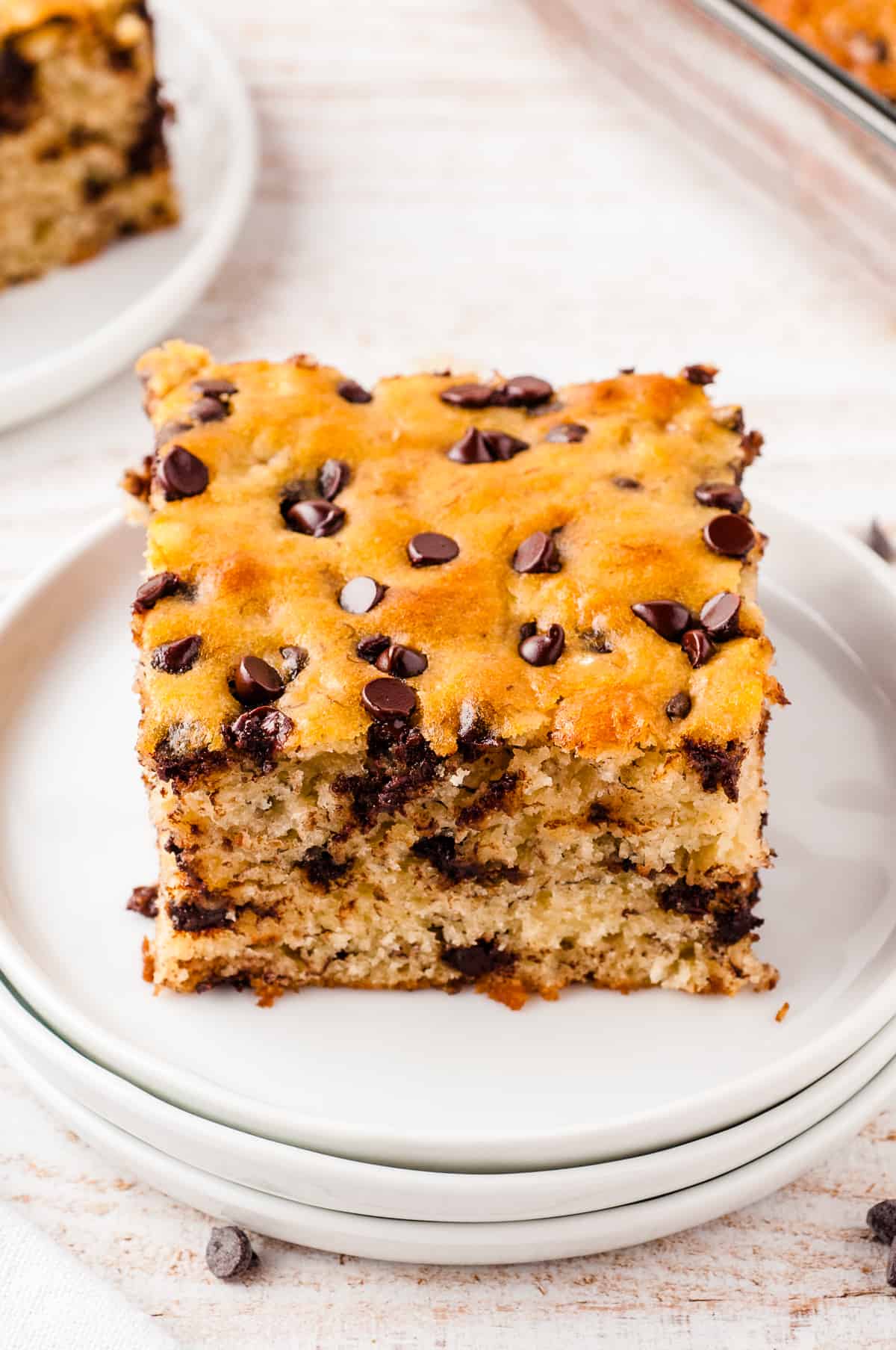 Chocolate Chip Banana Bars Recipe - The Cookie Rookie®