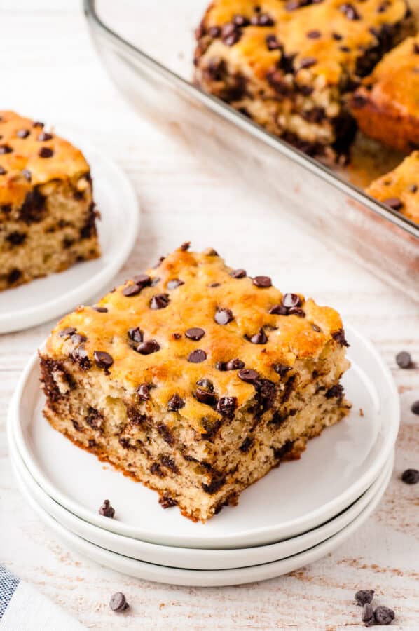 Chocolate Chip Banana Bars Recipe - The Cookie Rookie®