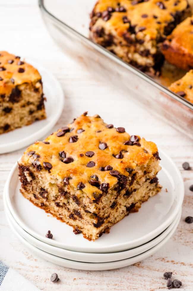 Chocolate Chip Banana Bars Recipe The Cookie Rookie®