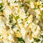 up close image of potato salad