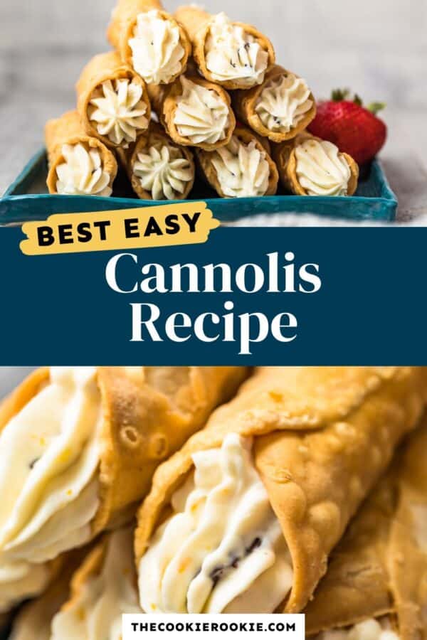 easy cannolis pinterest