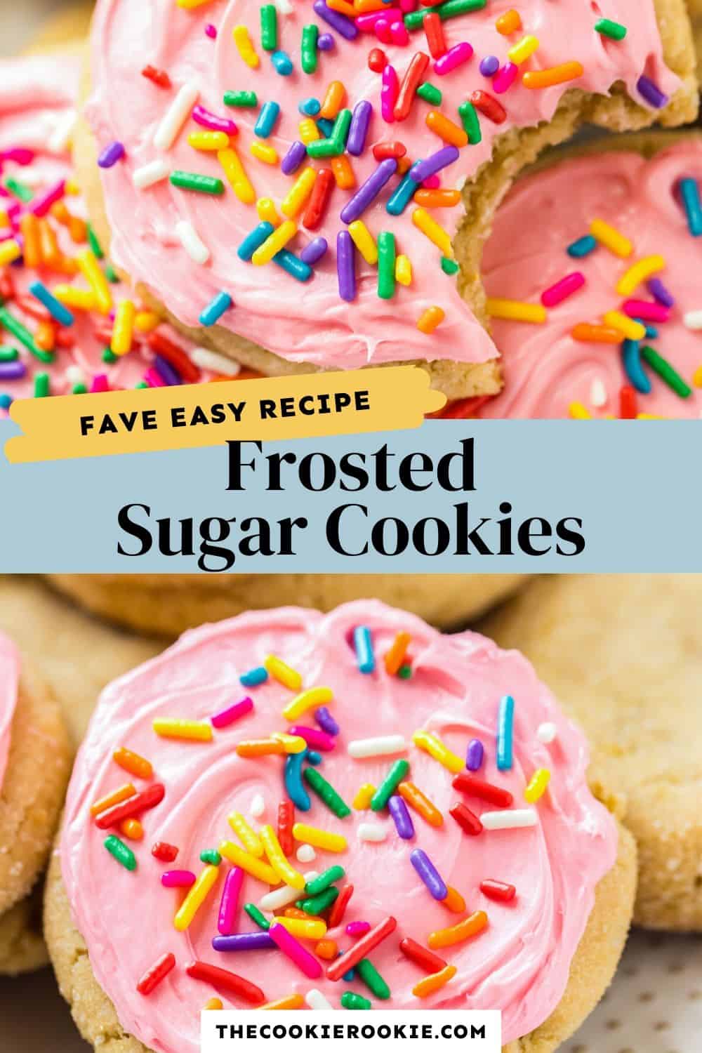 Soft Sugar Cookies Recipe - The Cookie Rookie®