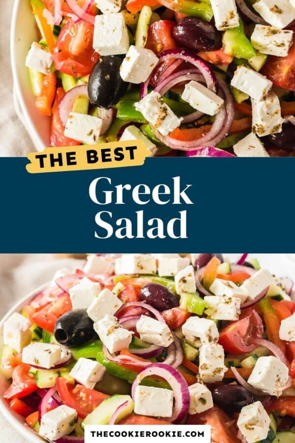 greek salad pinterest