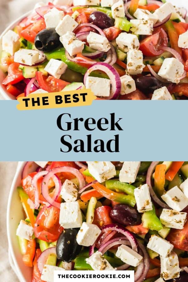 greek salad pinterest