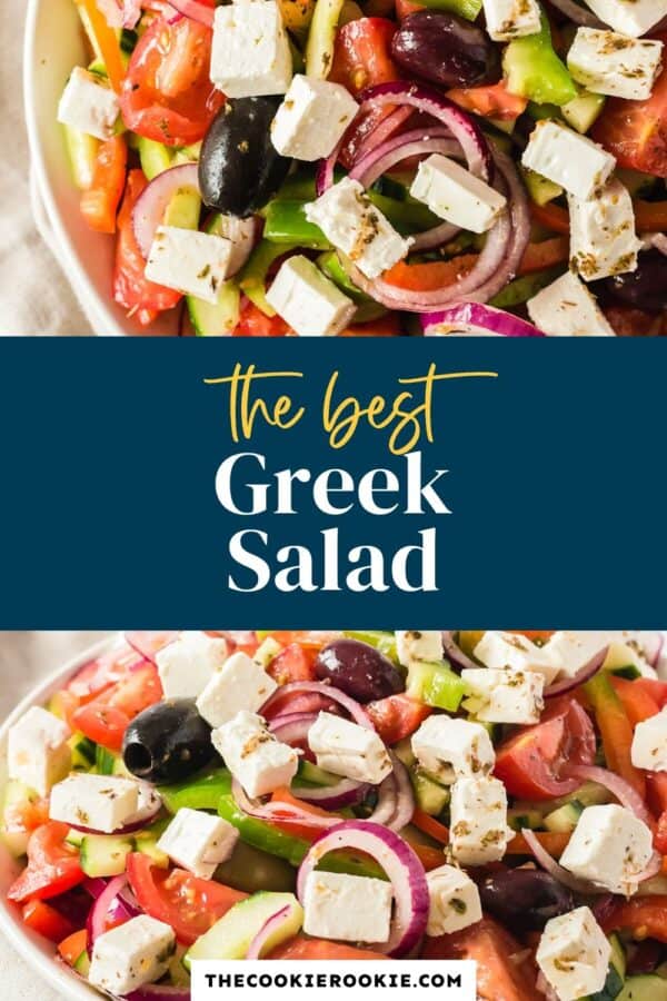 greek salad pinterest
