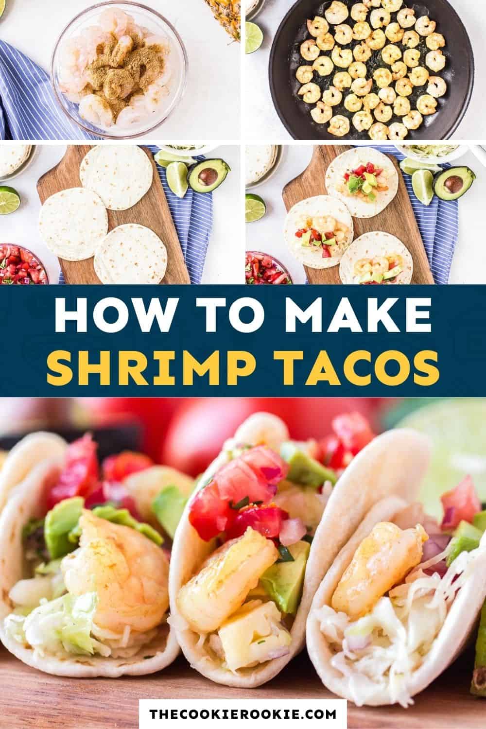 Shrimp Tacos with Pineapple Slaw - The Cookie Rookie®