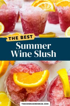 summer wine slush pinterest