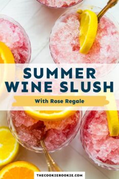 summer wine slush pinterest