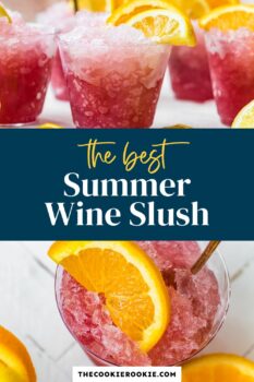summer wine slush pinterest