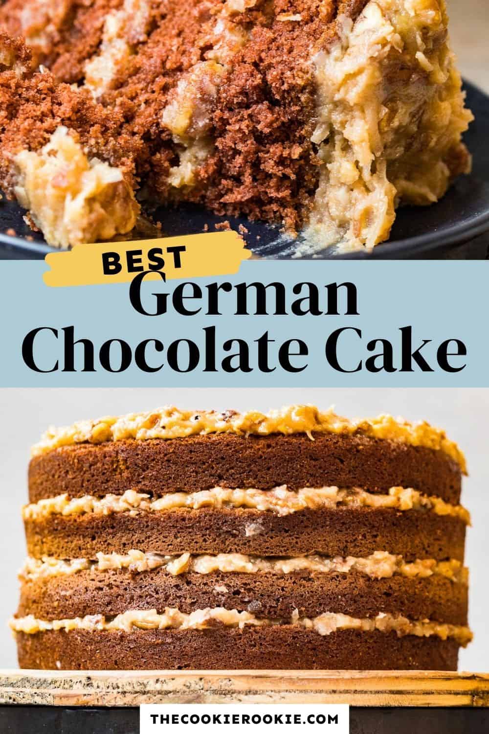 German Chocolate Cake Recipe Recipe - The Cookie Rookie®