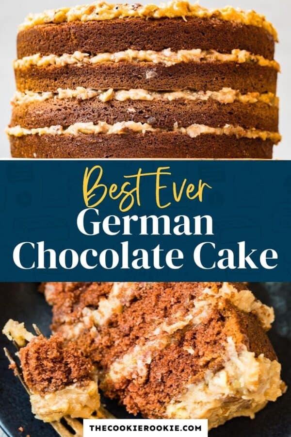 german chocolate cake pinterest