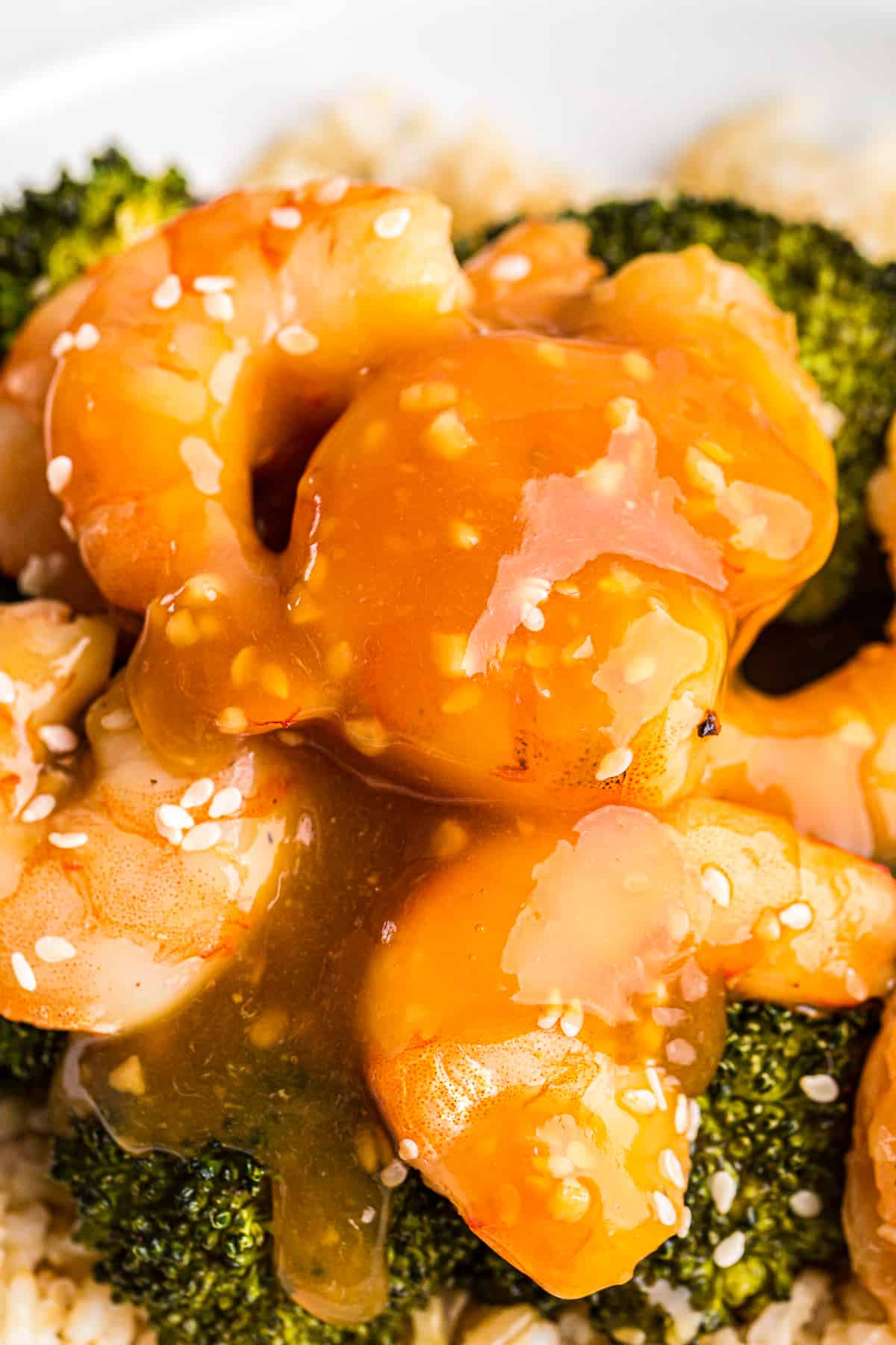 shrimp with honey garlic sauce