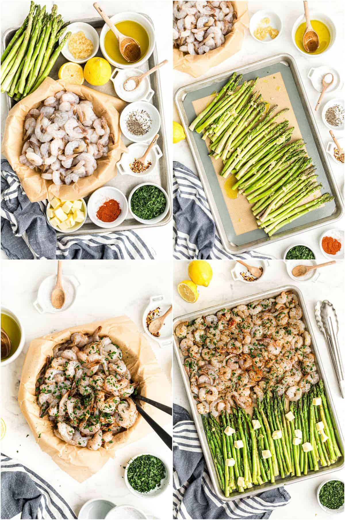 Healthy Sheet Pan Shrimp Asparagus Potato Dinner Recipe – Health Starts in  the Kitchen