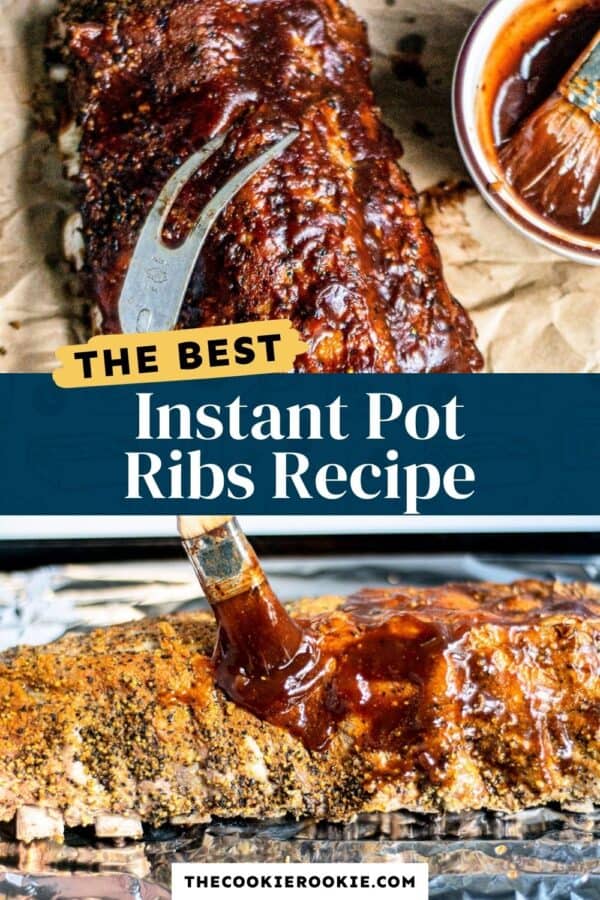 instant pot ribs pinterest