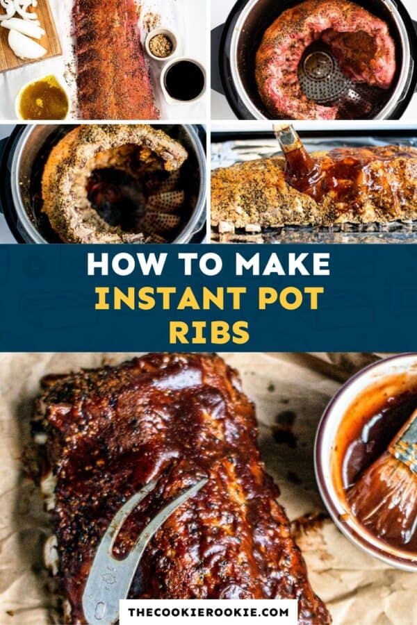 instant pot ribs pinterest