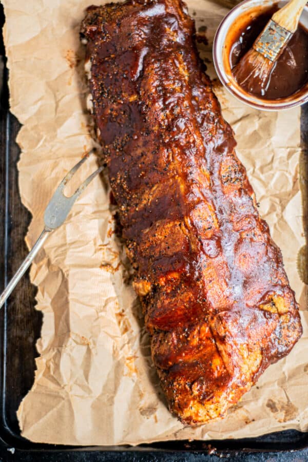 instant pot ribs with bbq sauce