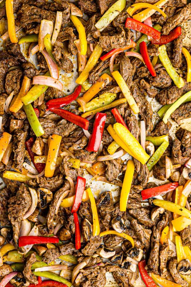 Sheet Pan Steak Fajitas Recipe The Cookie Rookie®
