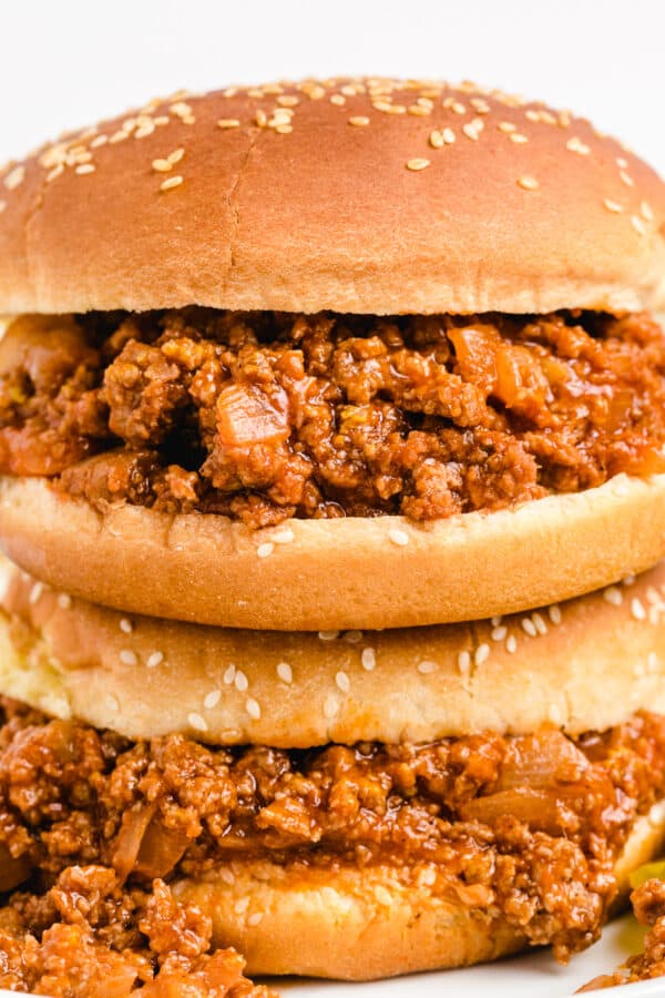 turkey sloppy joes pinterest collage