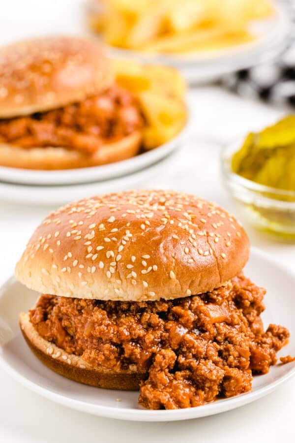 turkey sloppy joes pinterest collage