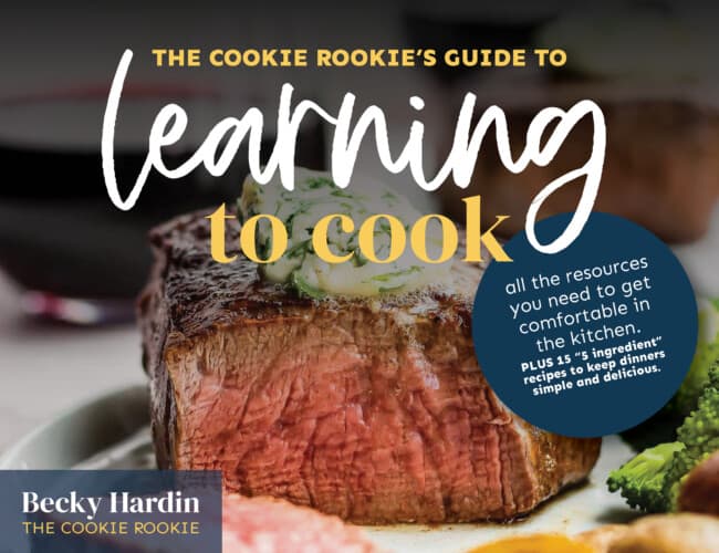 The beginner's guide to learning recipes and cooking.