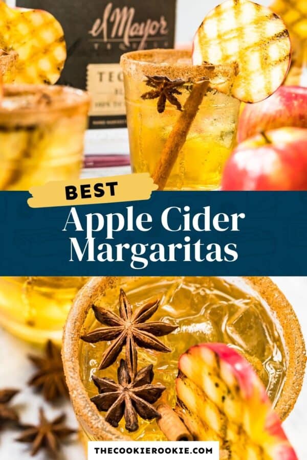 apple cider margaritas pinterest