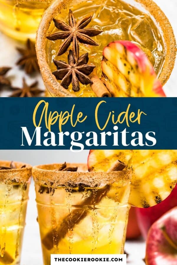 apple cider margaritas pinterest