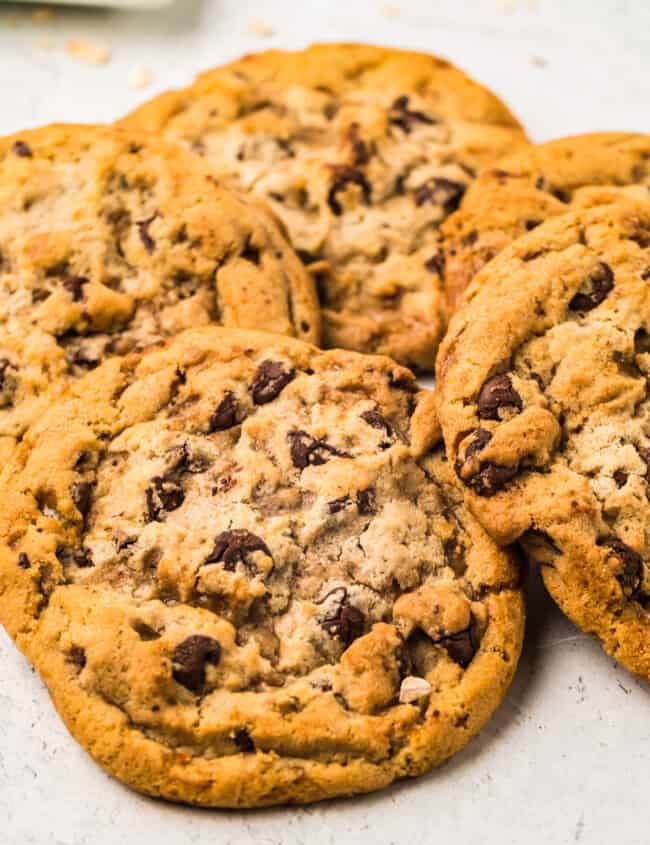cookies on parchment