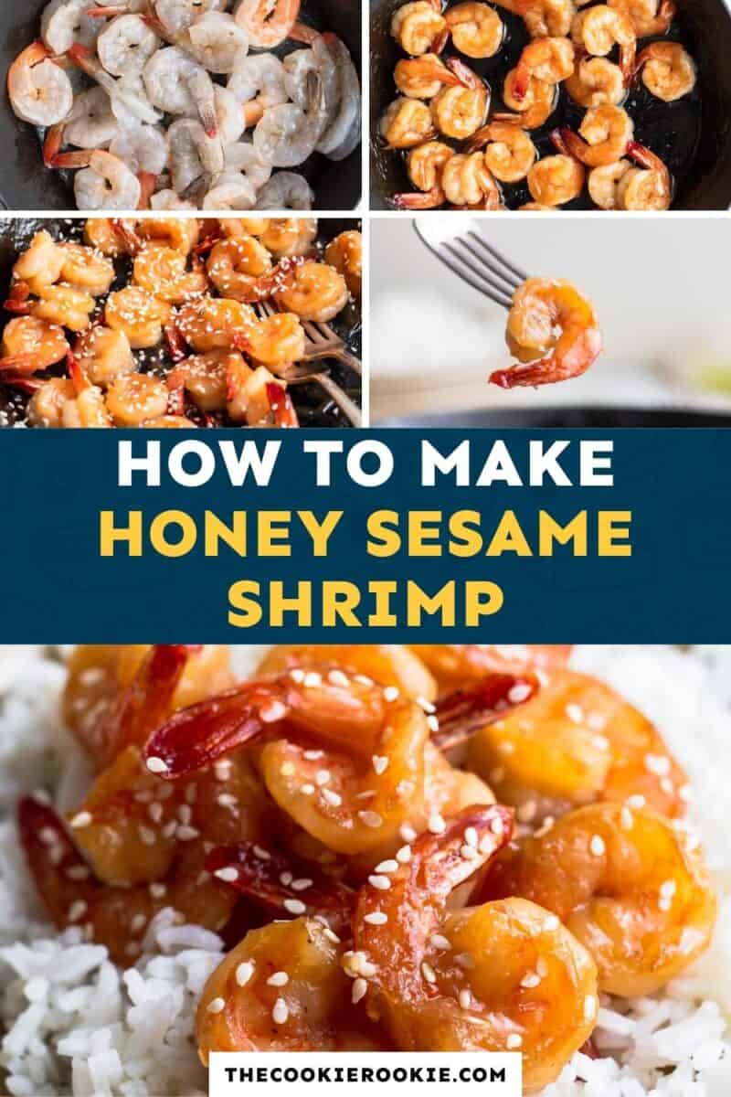 Honey Sesame Shrimp Recipe - The Cookie Rookie®