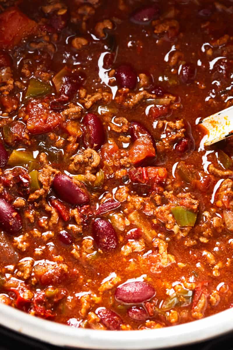 instant pot chili in instant pot