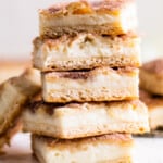 stack of 5 sopapilla cheesecake bars