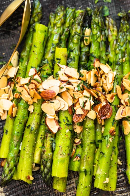 Asparagus Almondine Recipe The Cookie Rookie®