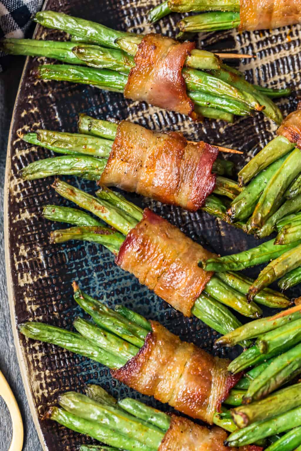 Bacon Wrapped Green Bean Bundles Recipe - The Cookie Rookie®