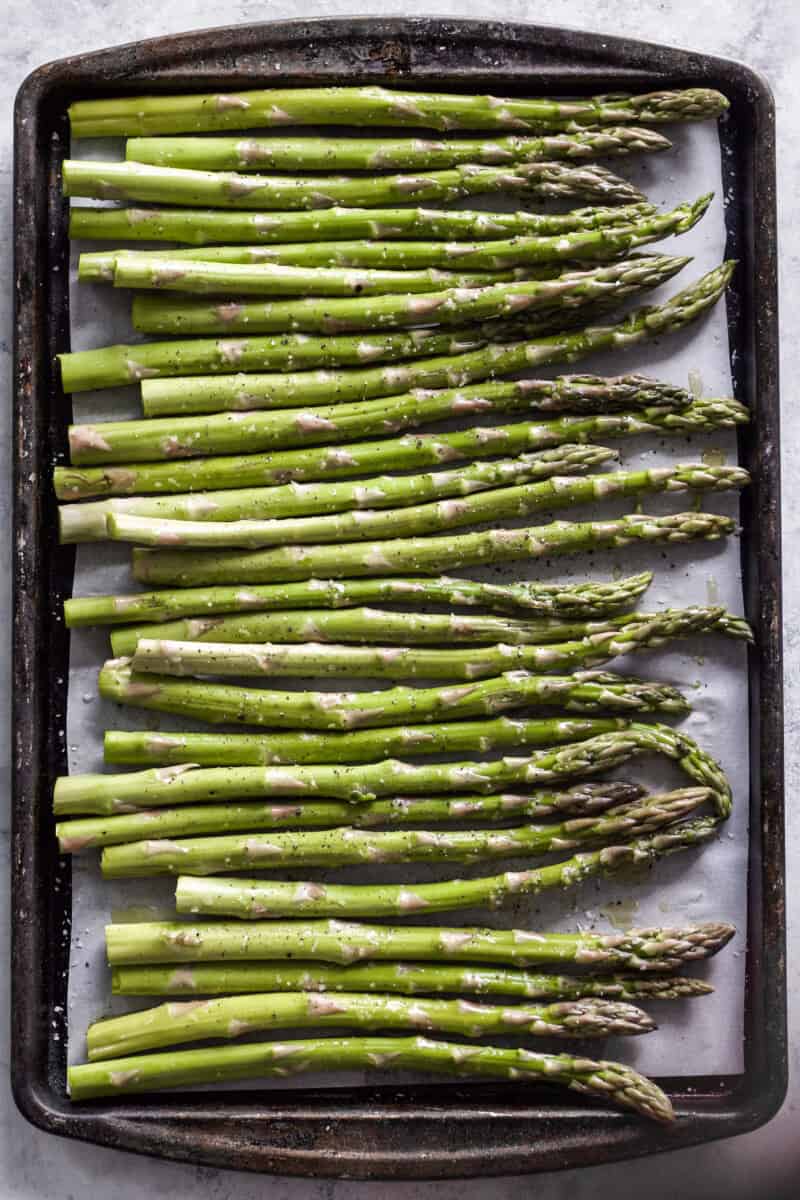 how to broil asparagus