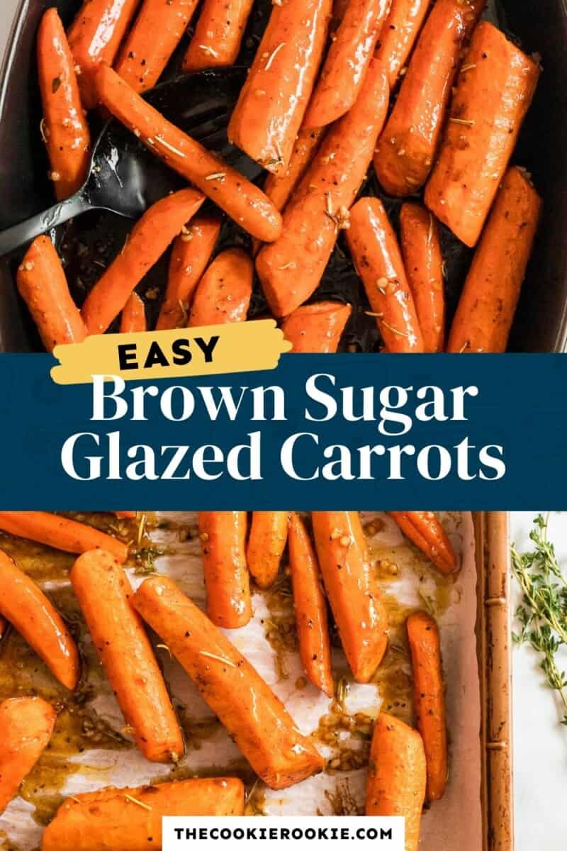 brown sugar glazed carrots pinterest