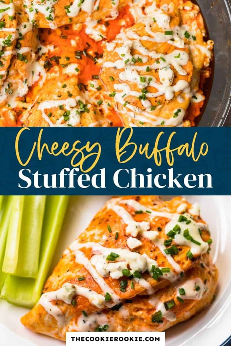 stuffed buffalo chicken pinterest