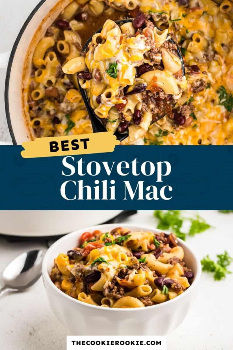 One Pot Chili Mac - The Cookie Rookie®