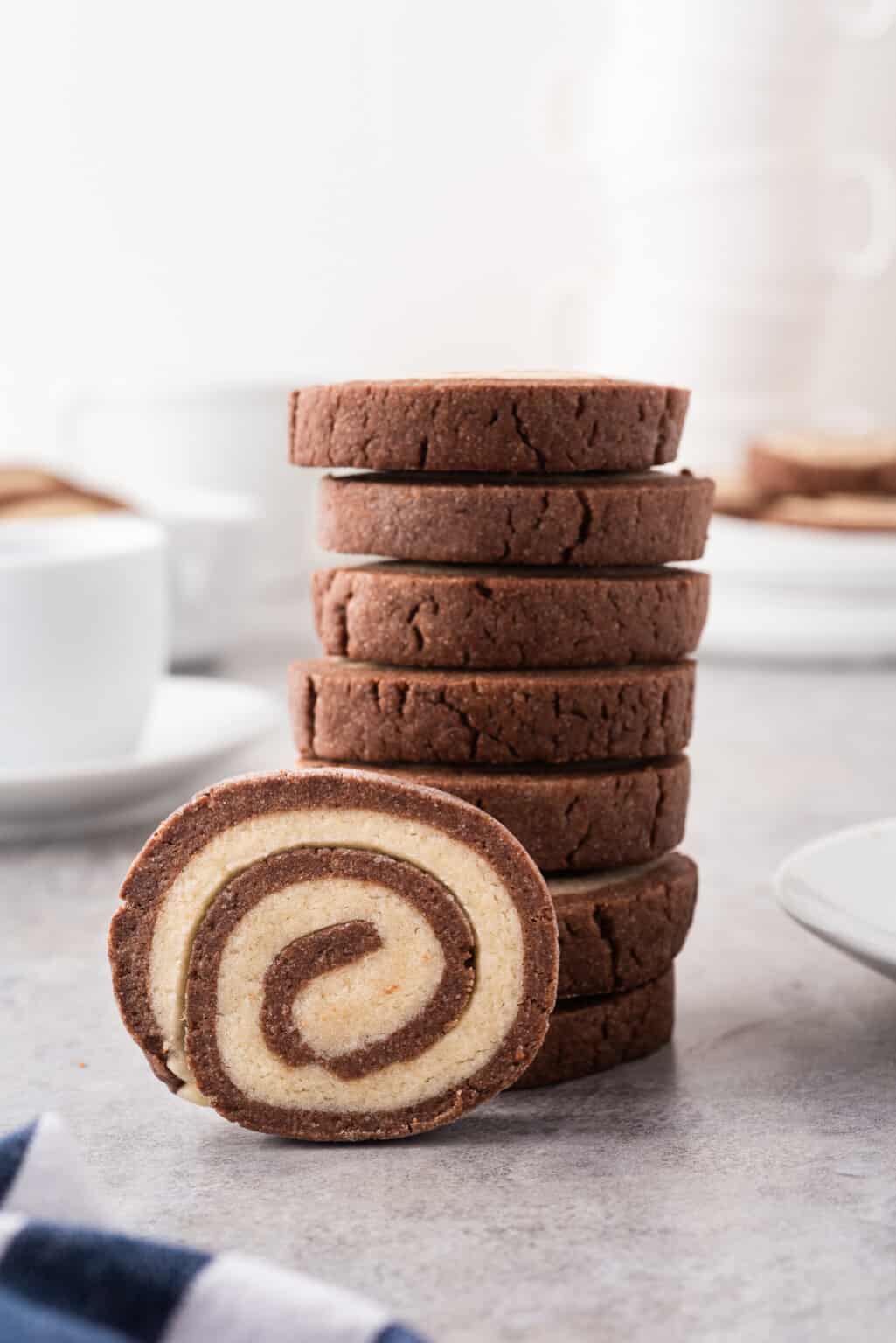 Chocolate Vanilla Pinwheel Cookies Recipe The Cookie Rookie®