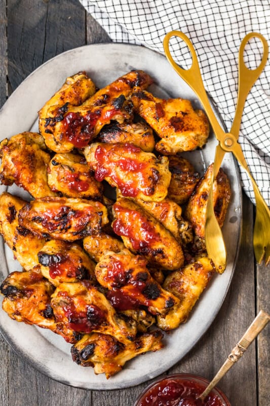 Cranberry Chicken Wings Recipe - The Cookie Rookie®