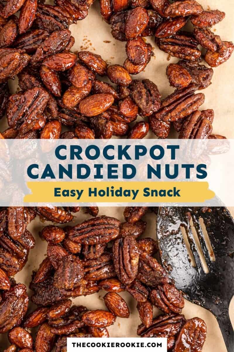 crockpot candied nuts pinterest