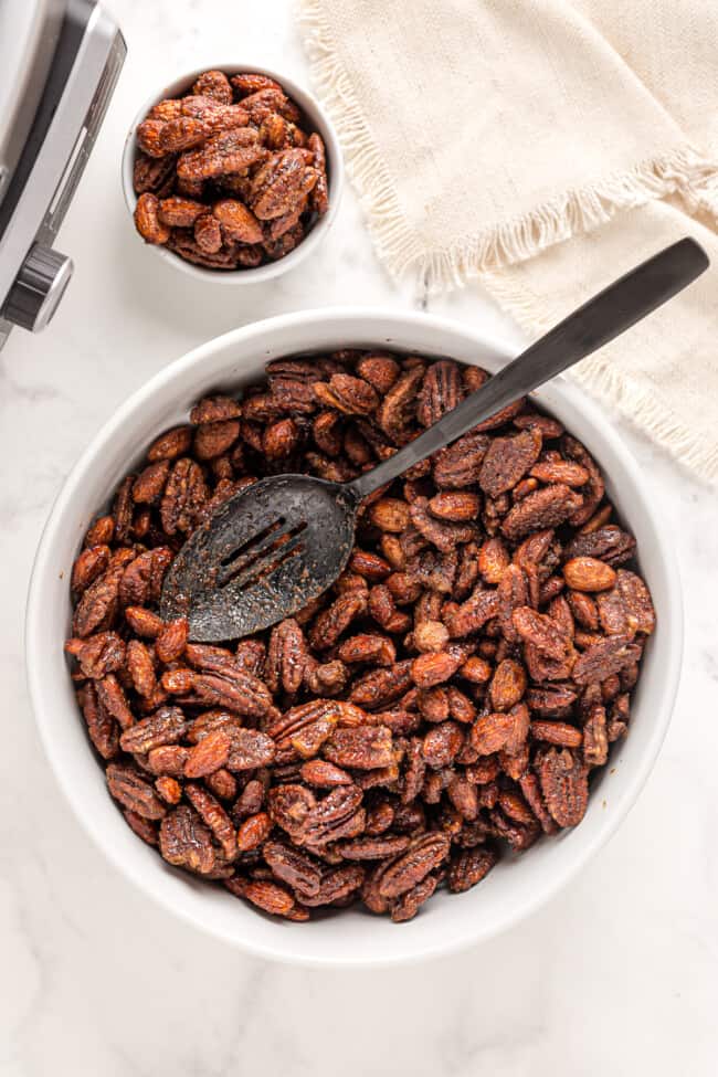 Crockpot Candied Nuts Recipe The Cookie Rookie®