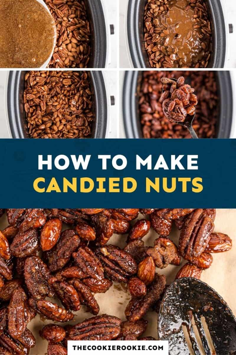 crockpot candied nuts pinterest