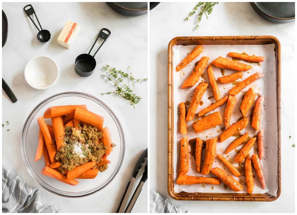 how to make brown sugar glazed carrots