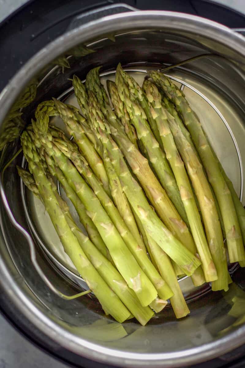 how to cook asparagus in an instant pot