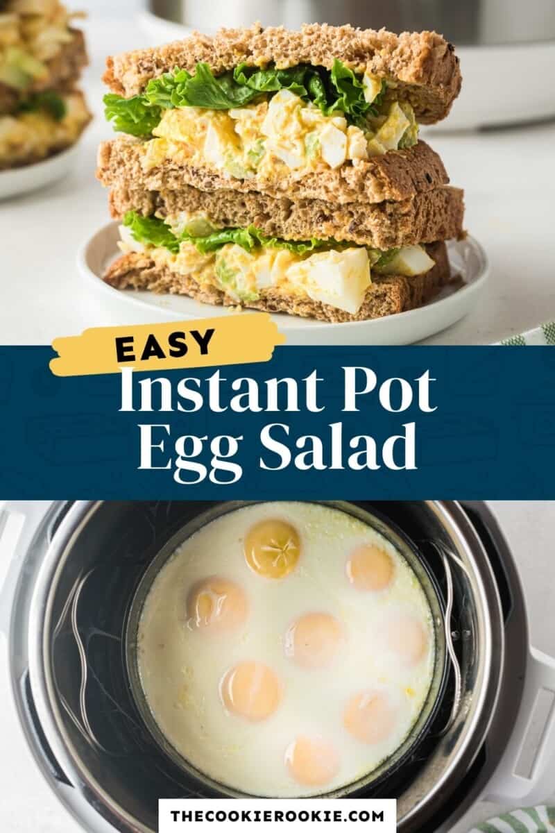 instant pot egg salad pinterest