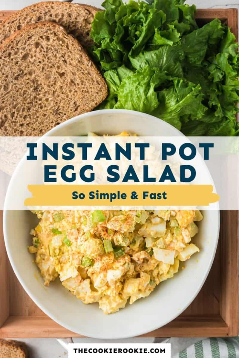 instant pot egg salad pinterest