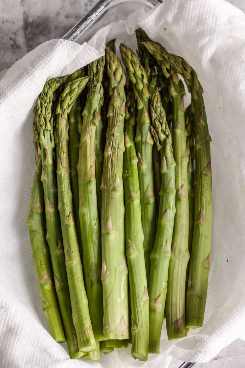 how to microwave asparagus