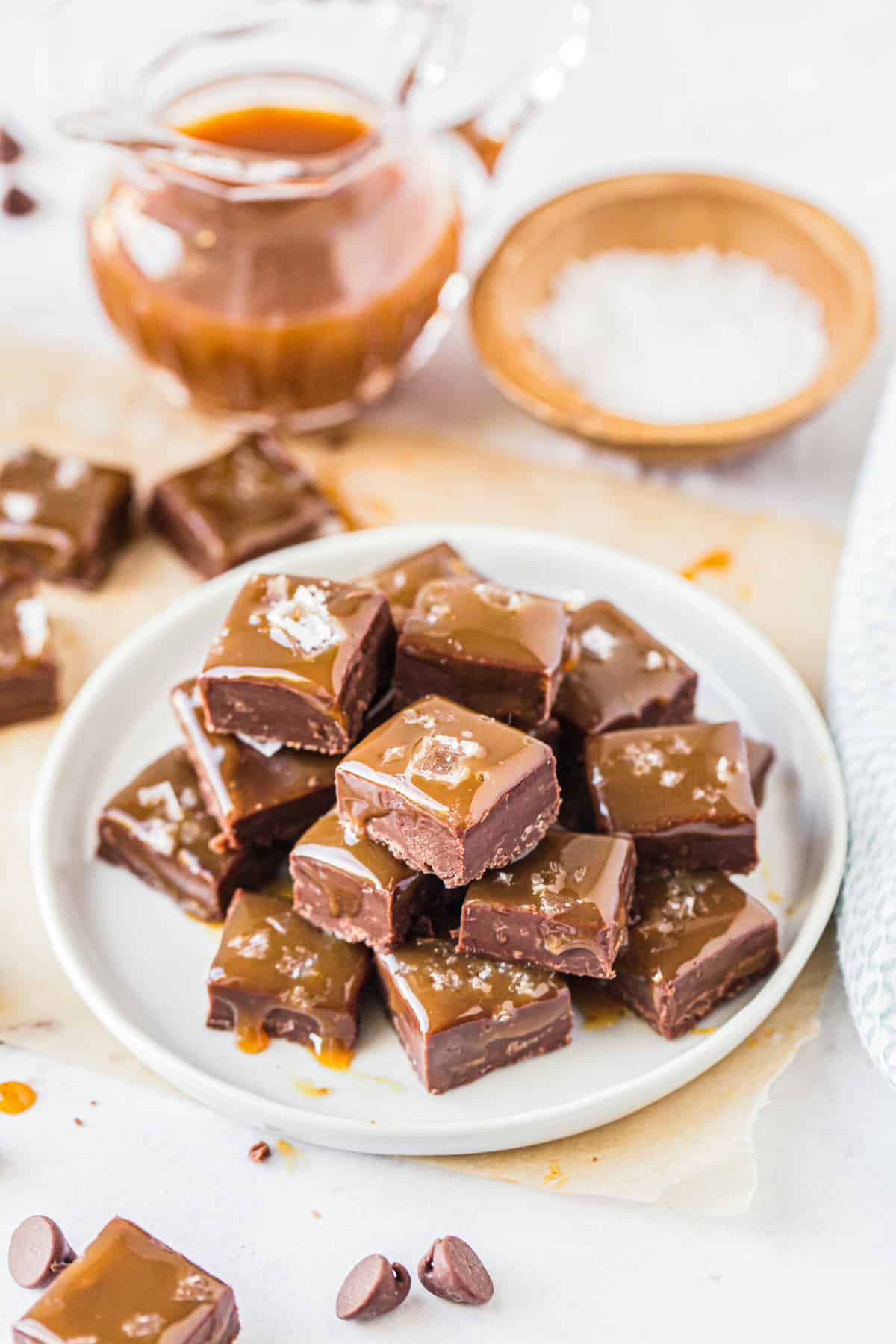Salted Caramel Chocolate Fudge Recipe The Cookie Rookie®