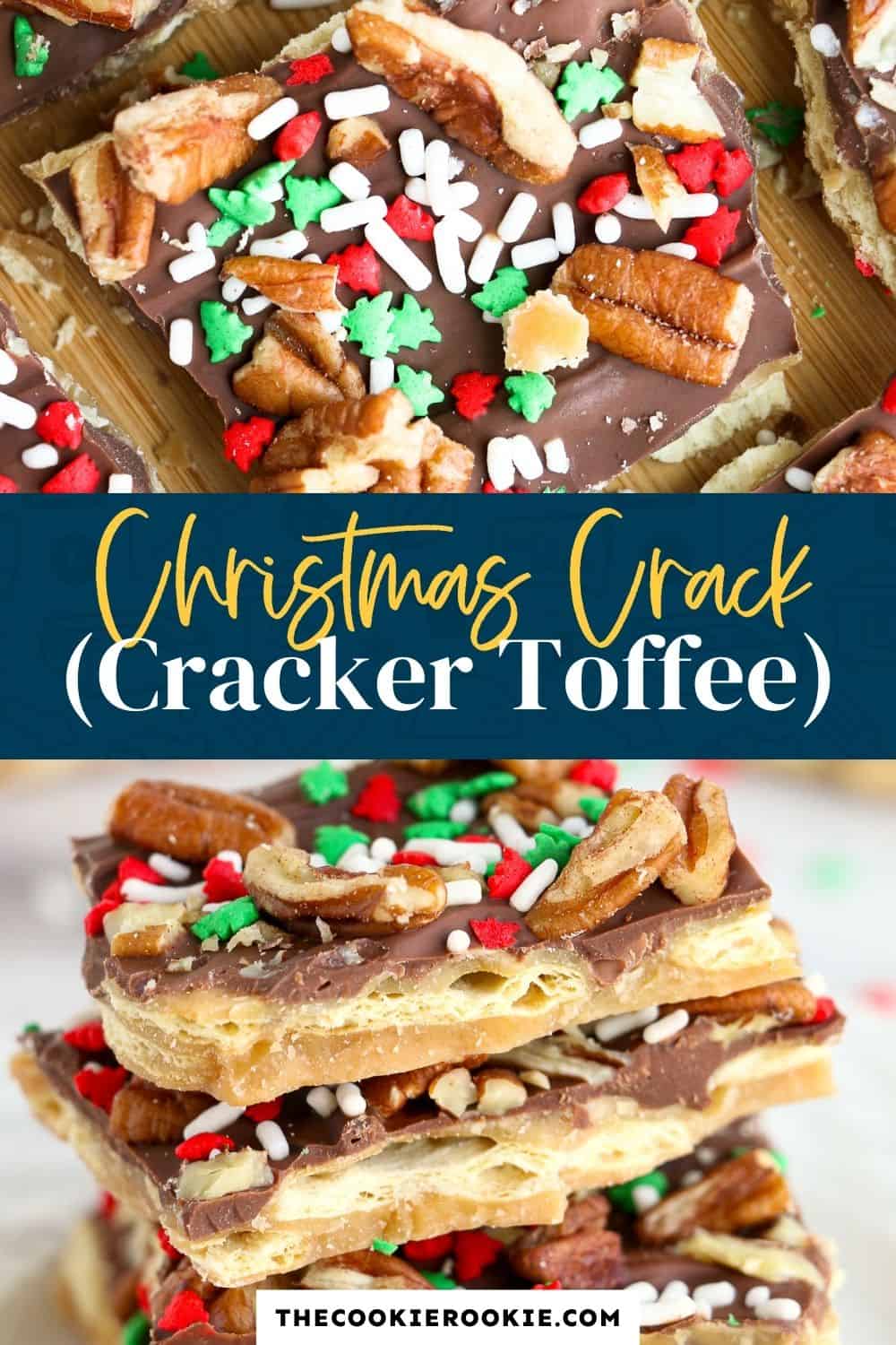 Christmas Crack (Cracker Toffee) - The Cookie Rookie®