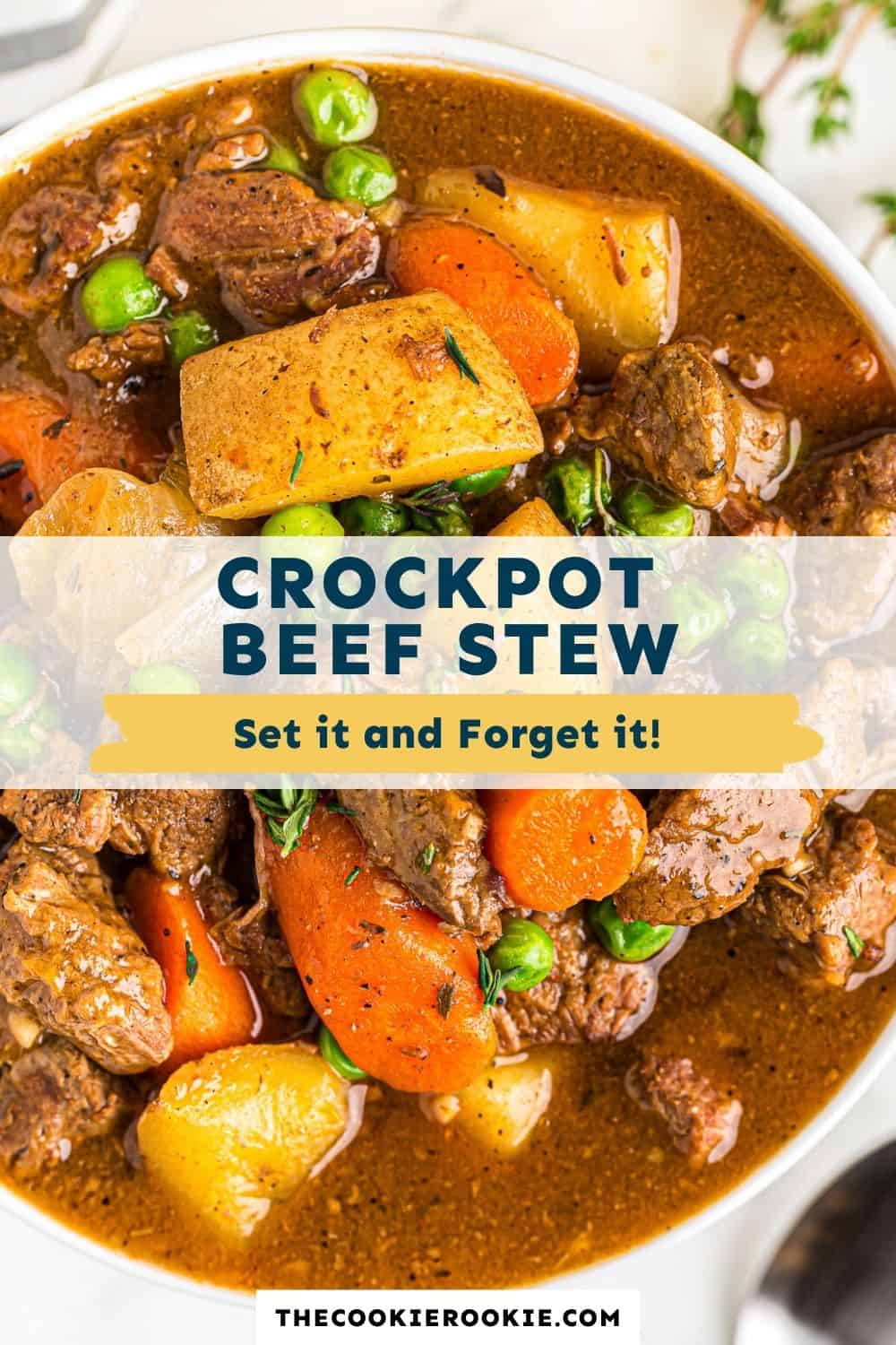 Crockpot Beef Stew Recipe The Cookie Rookie®