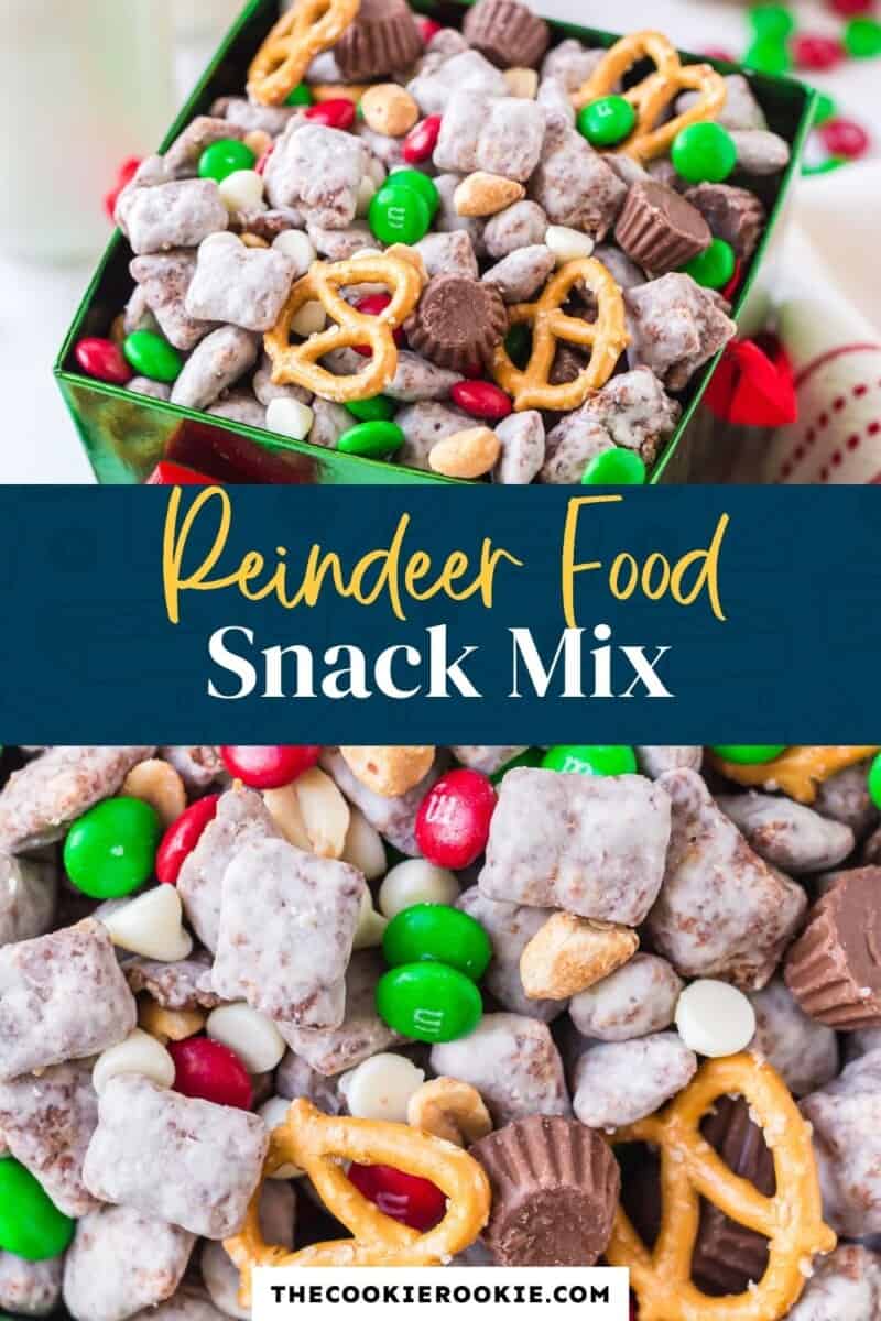 Reindeer Food Snack Mix Recipe - The Cookie Rookie®